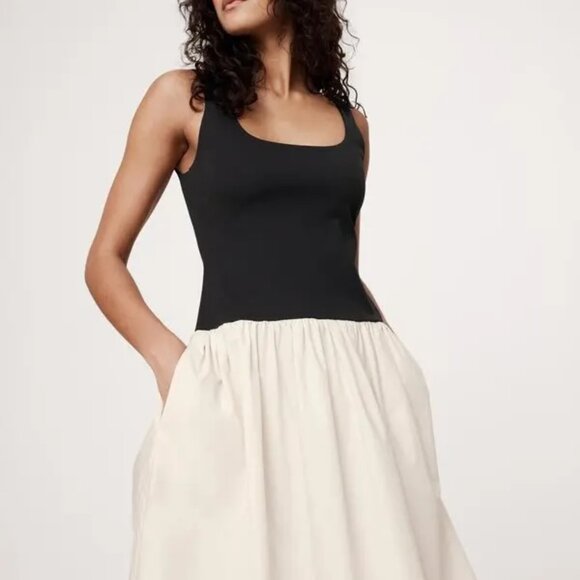 Banana Republic Drop Waist Midi Dress - Picture 3 of 6